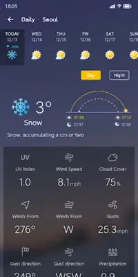 Weather Live android App screenshot 1